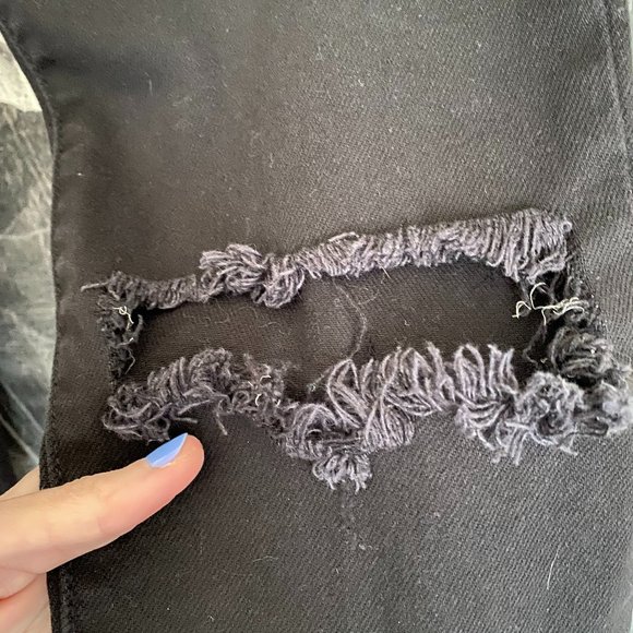 Levis | Wedgie Fit | Skinny Jeans | Soft Ultra Black | Size 25 - Picture 8 of 12